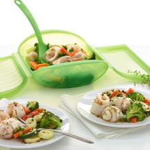 Cargar imagen en el visor de la galería, Estoig de vapor 3-4 Verd Lekue